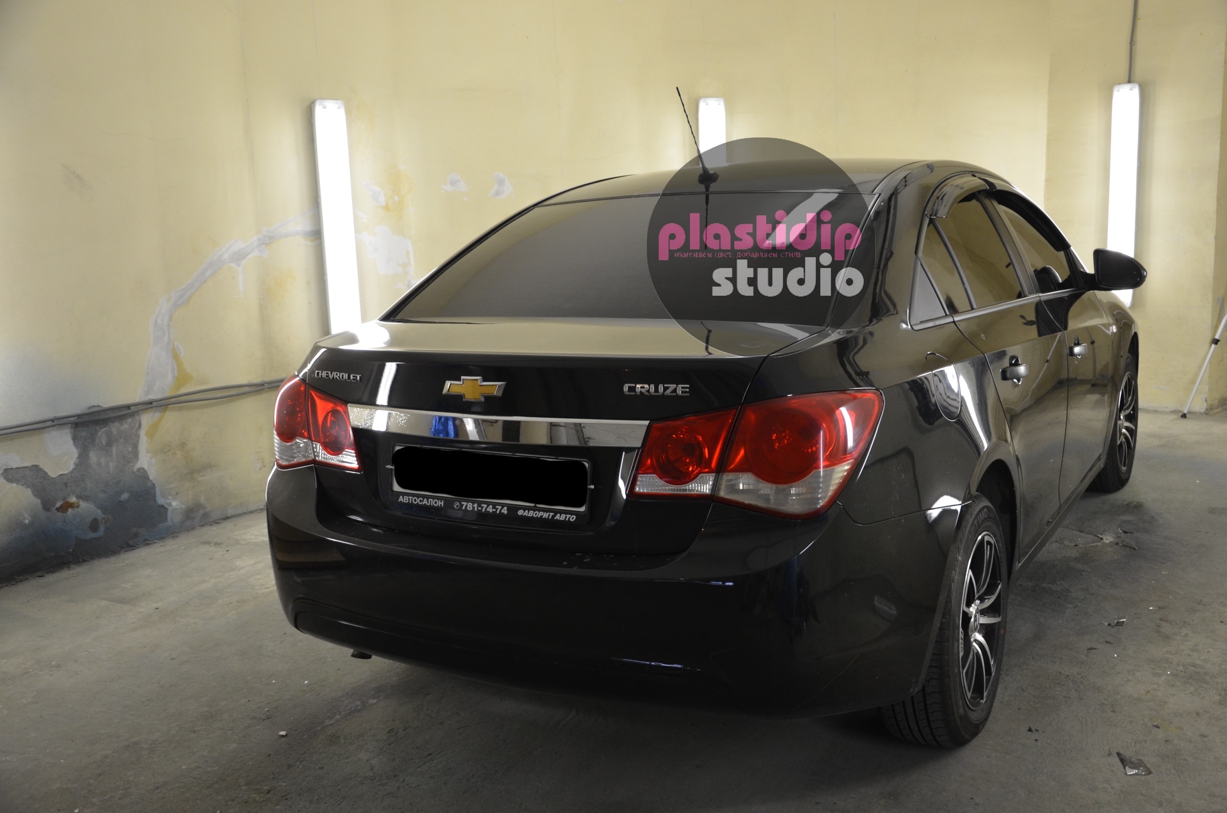 Пластидип покраска Chevrolet Cruze в - Plastidip Studio (Москва)