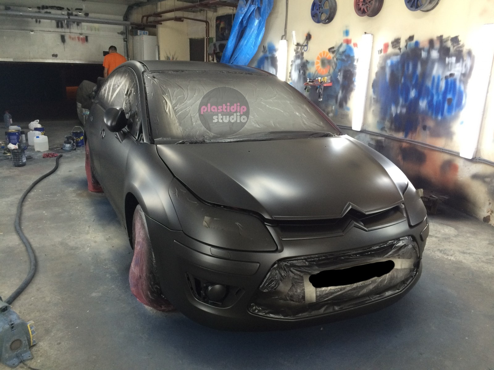 Покраска пластидип Citroen c4 - Plastidip Studio (Москва)