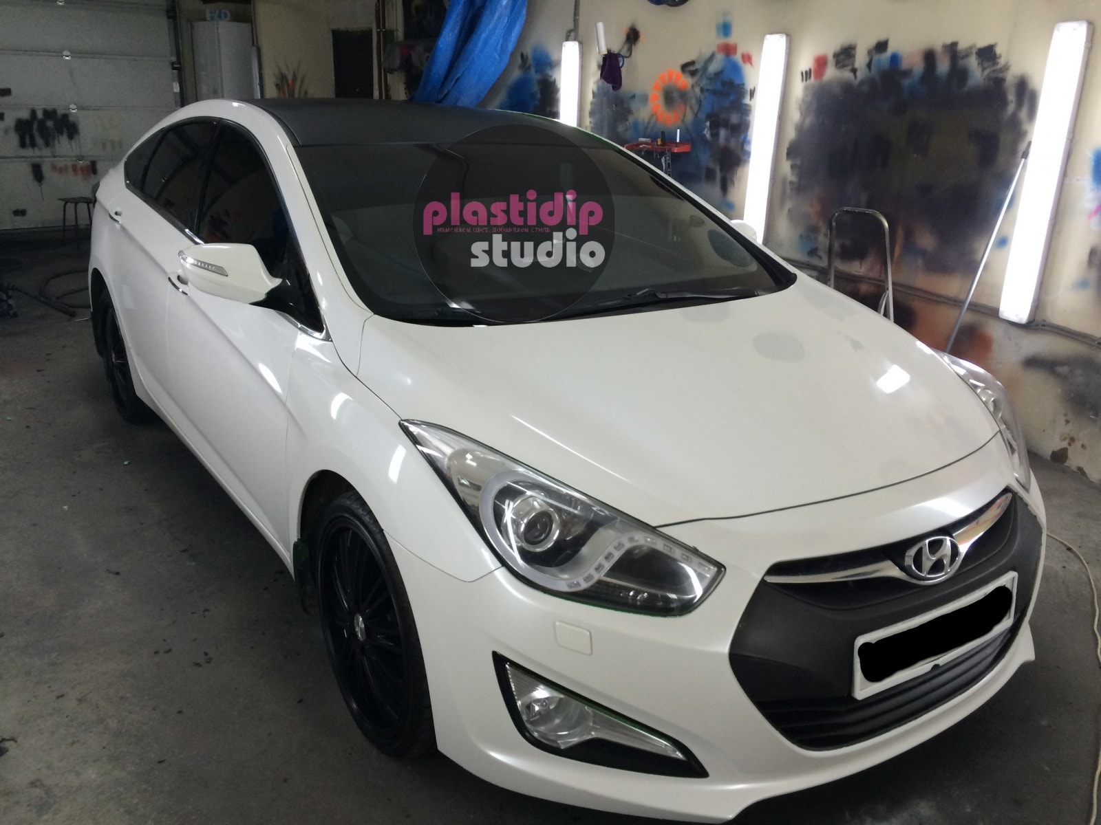 Пластидип покраска Hyundai i40 в - Plastidip Studio (Москва)