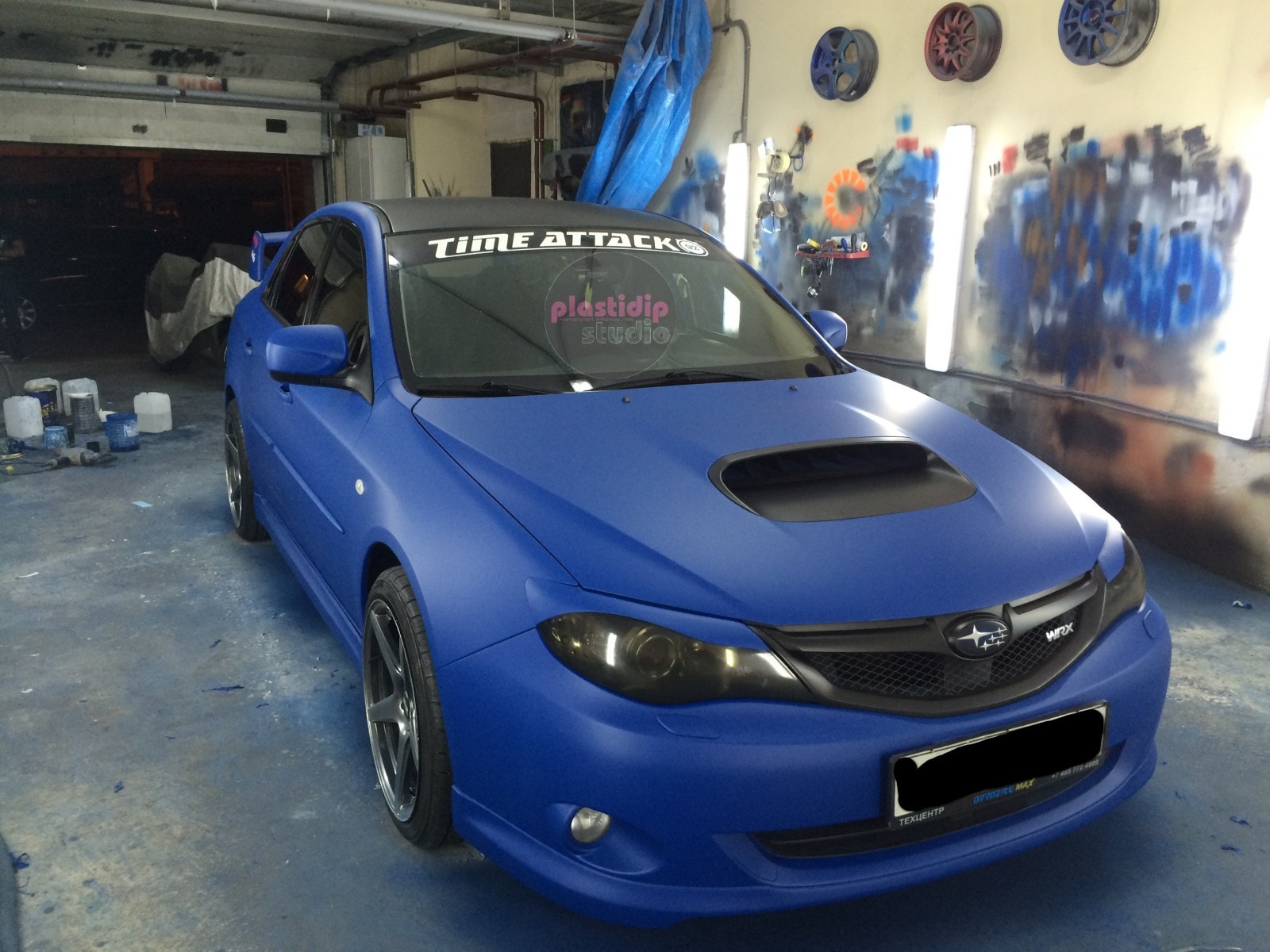 Пластидип покраска Subaru Impreza в - Plastidip Studio (Москва)